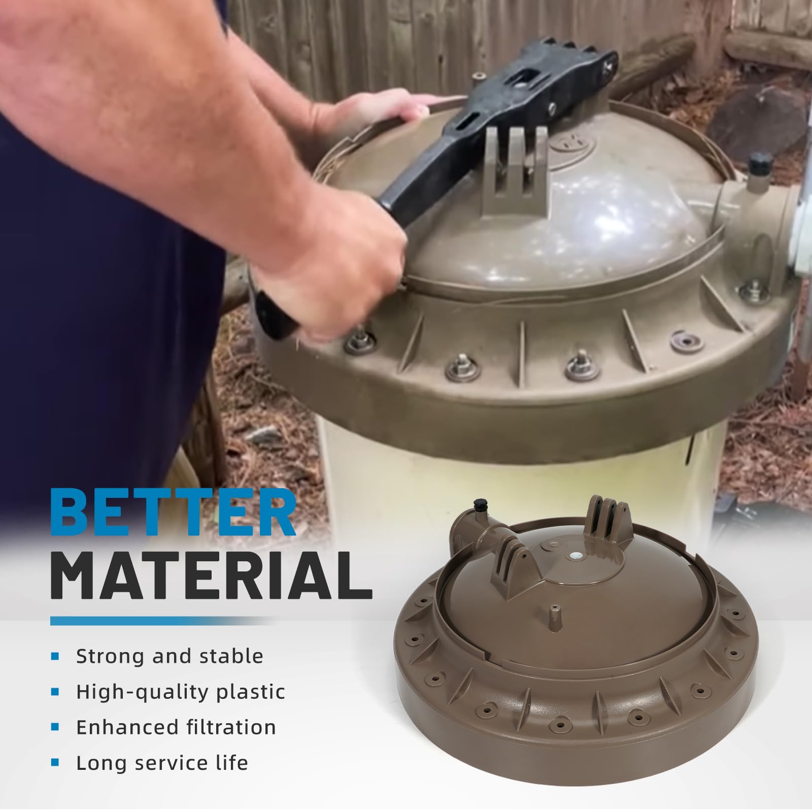 Aumzong side flange detail highlighting precise fit for secure seal
