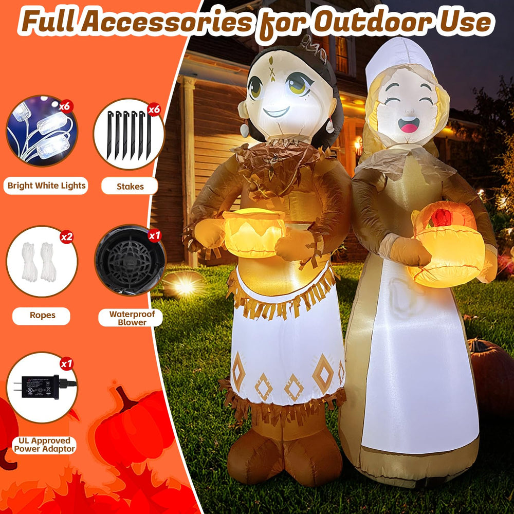 Auoeset stakes and sandbag kit securing inflatable in wind