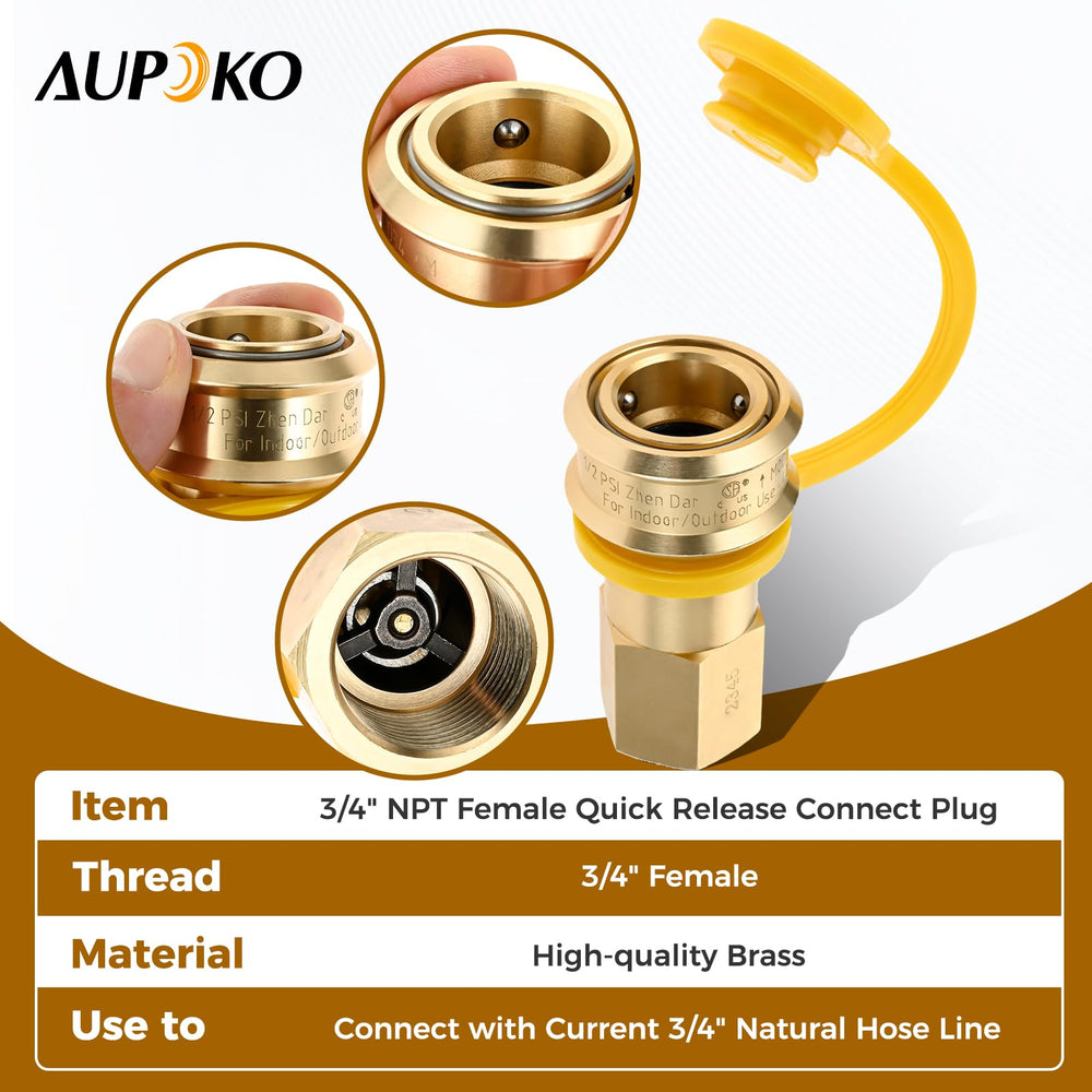 Aupoko close-up of brass threads and CNC machining highlighting secure leak-resistant fit