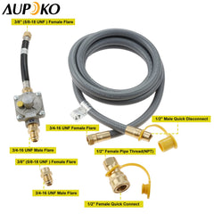 Aupoko regulator close-up showing switchable modes for safe control
