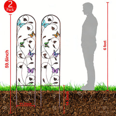 Aura7Mix grid pattern detail showing secure plant attachment points