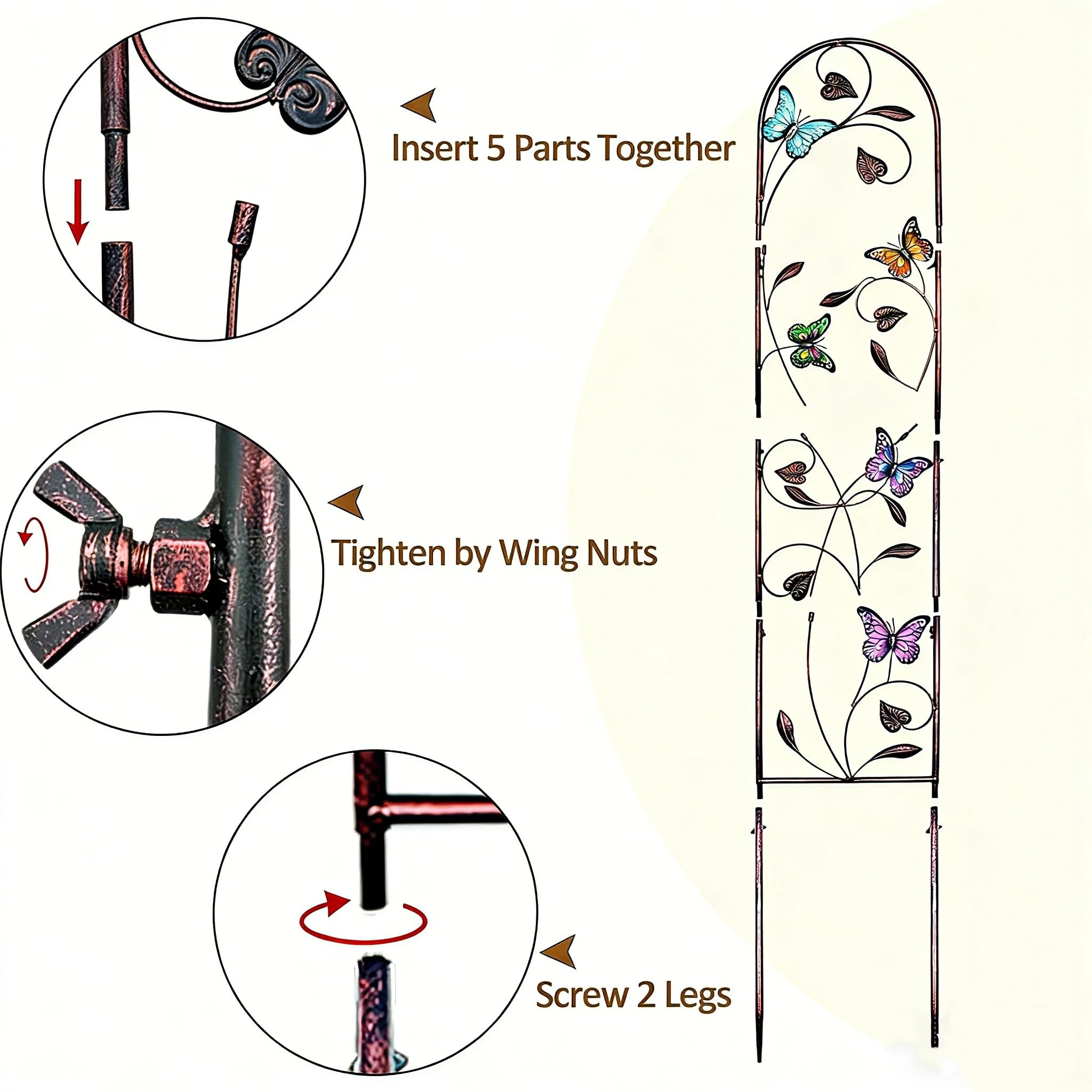 Aura7Mix side view showing leg screw and easy tool-free assembly