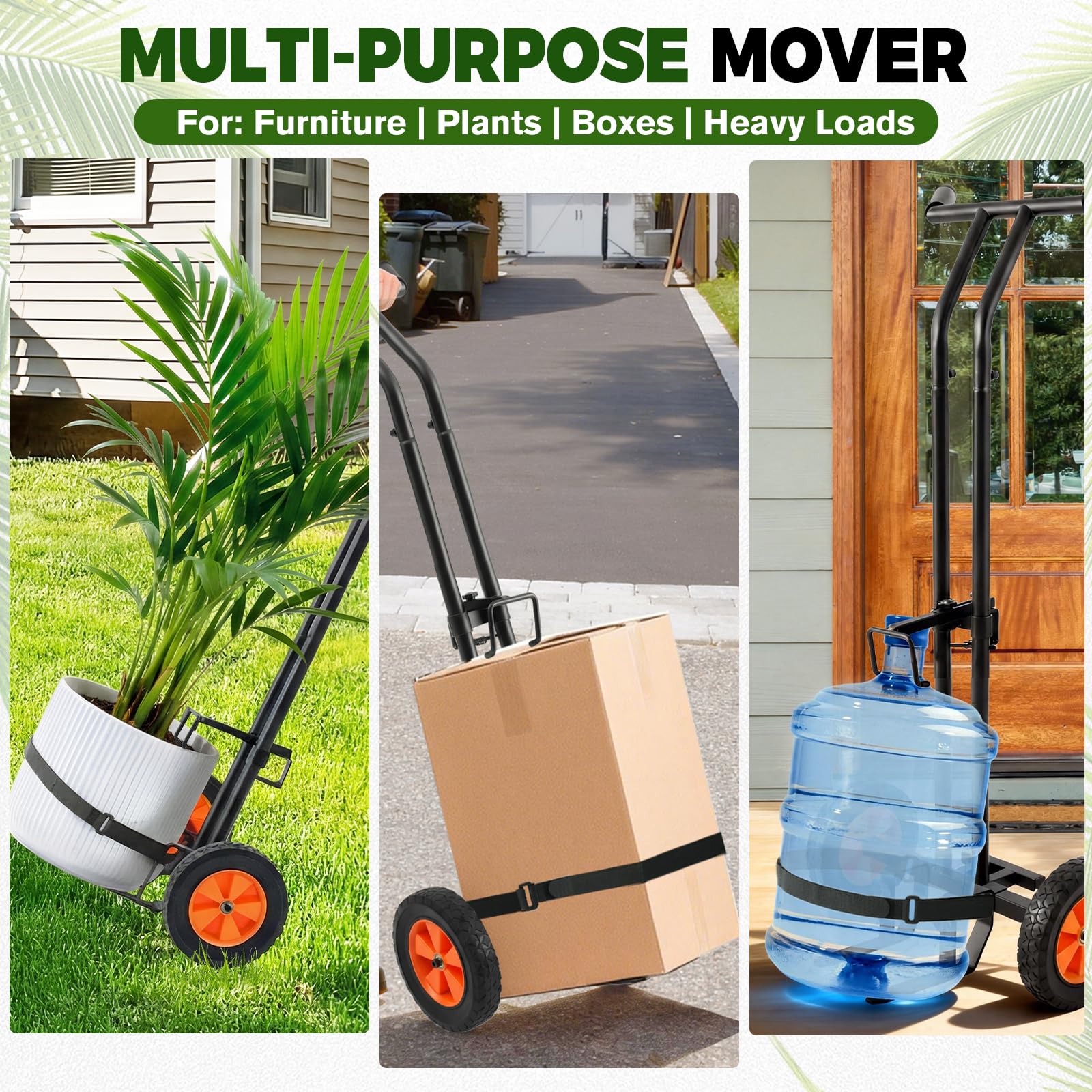AUROPEAK size comparison placing planter on caddy to demonstrate adjustable fit