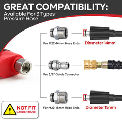 AURORA CAR five spray nozzles laid out offering precise to wide spray options