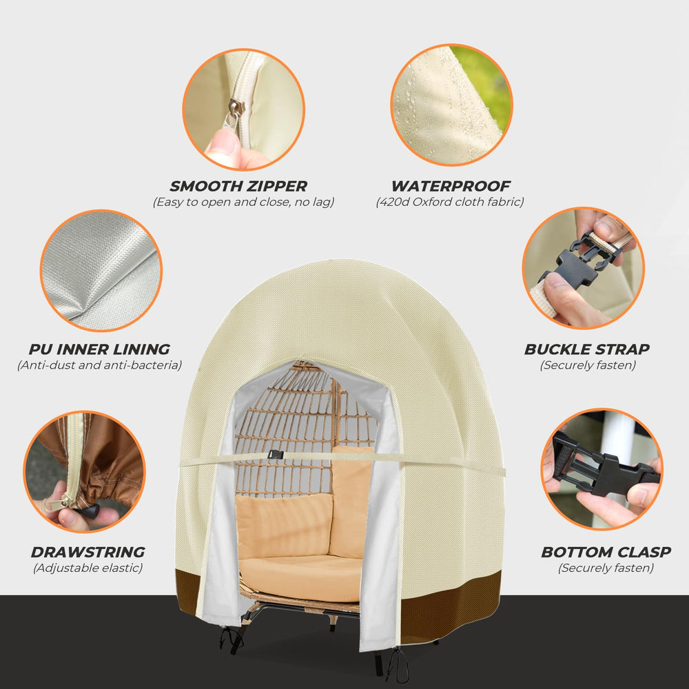 Aurragiy 420D oxford fabric close-up resists water and UV damage