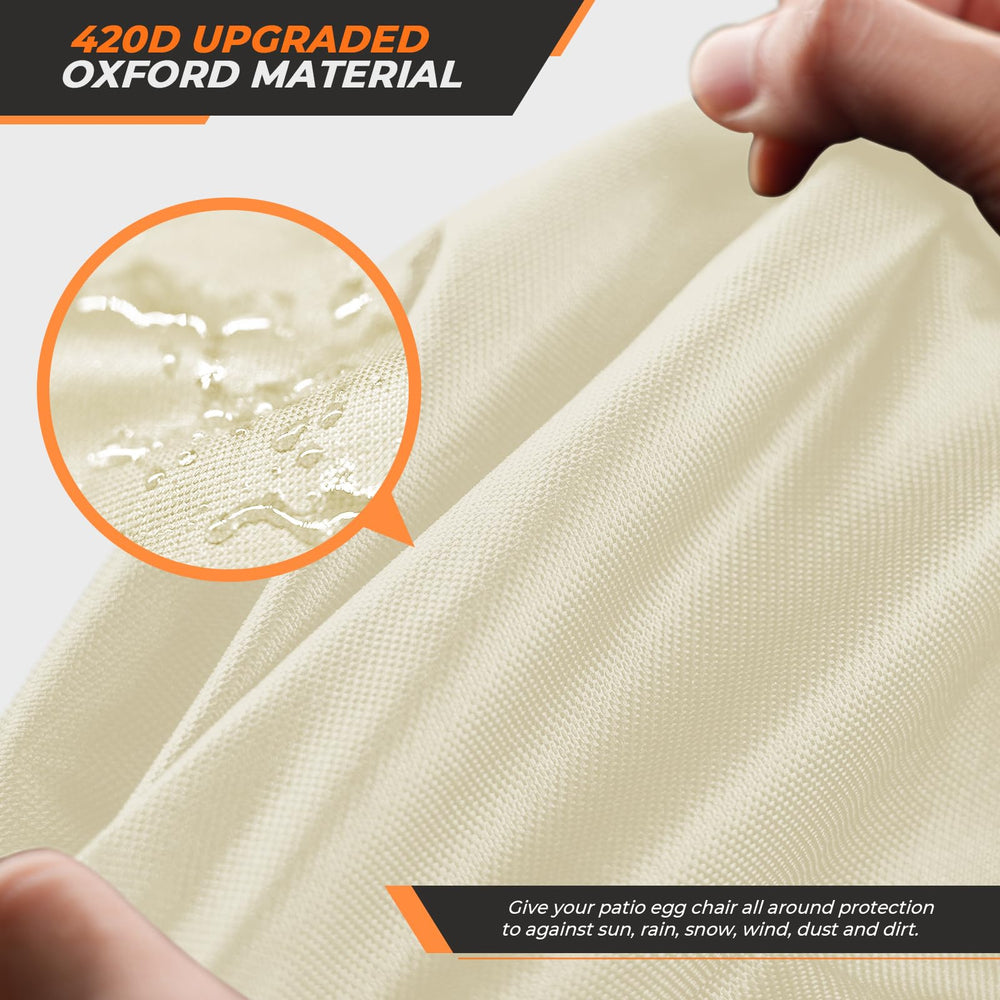 Aurragiy zipper detail showing easy access and quick installation benefit