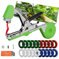 AUSDTOOLS front view of tapener showing compact design and ergonomic grip benefit