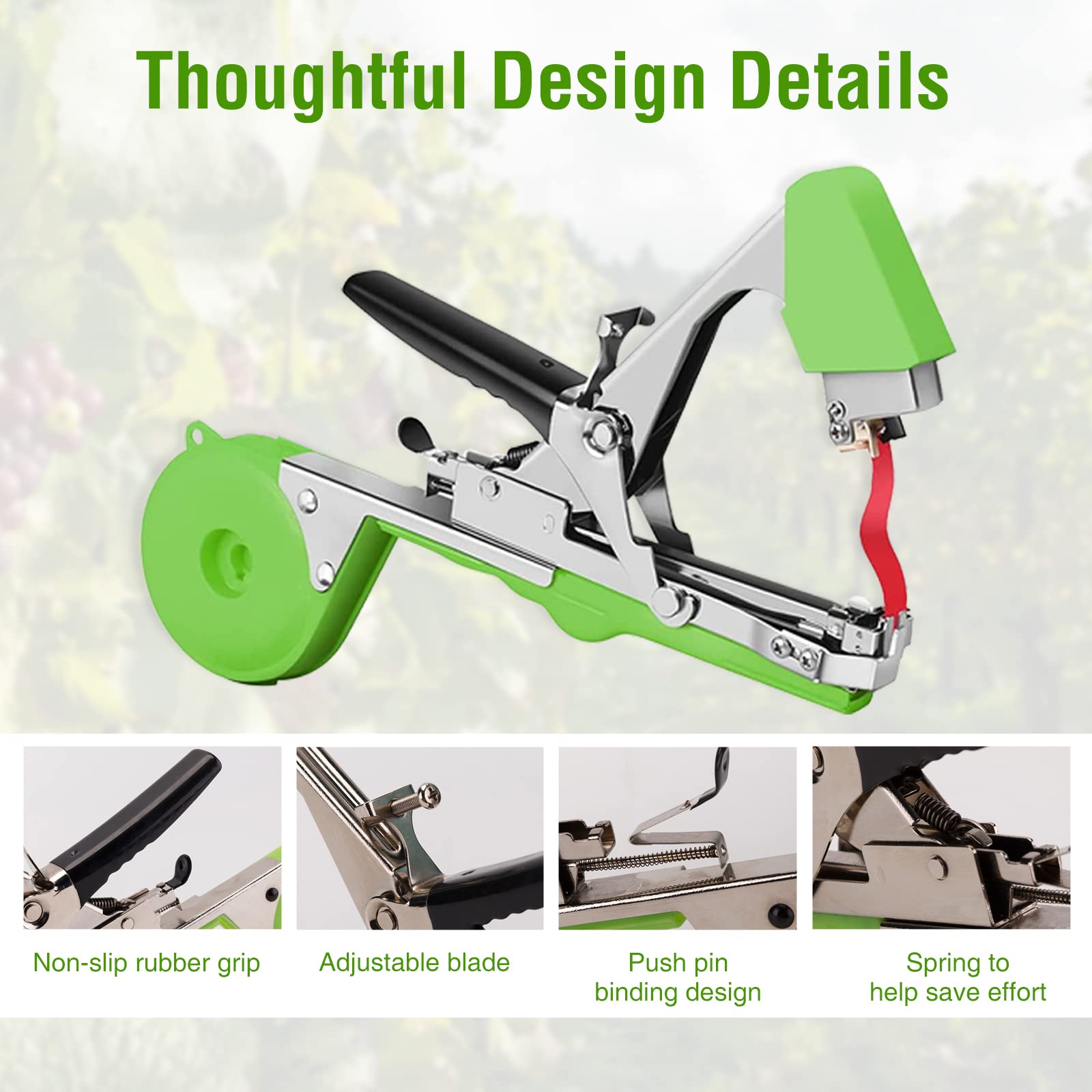 AUSDTOOLS side-by-side with a hand demonstrating lightweight 0.5 kg ease of use benefit