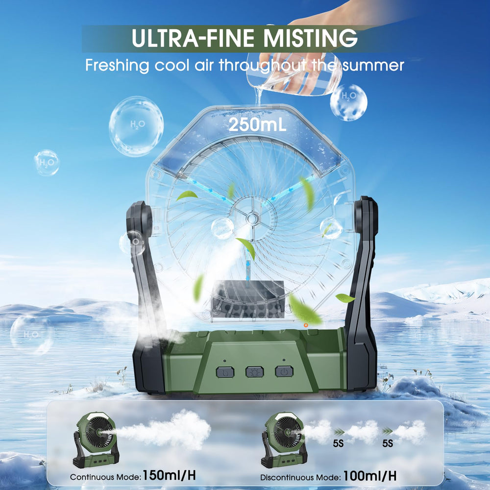 Ausic closeup of mist nozzle and tank cap, highlights easy refilling advantage
