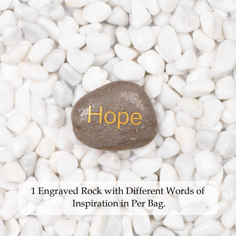 Ausluru engraved inspiration stone adding personalized decorative benefit