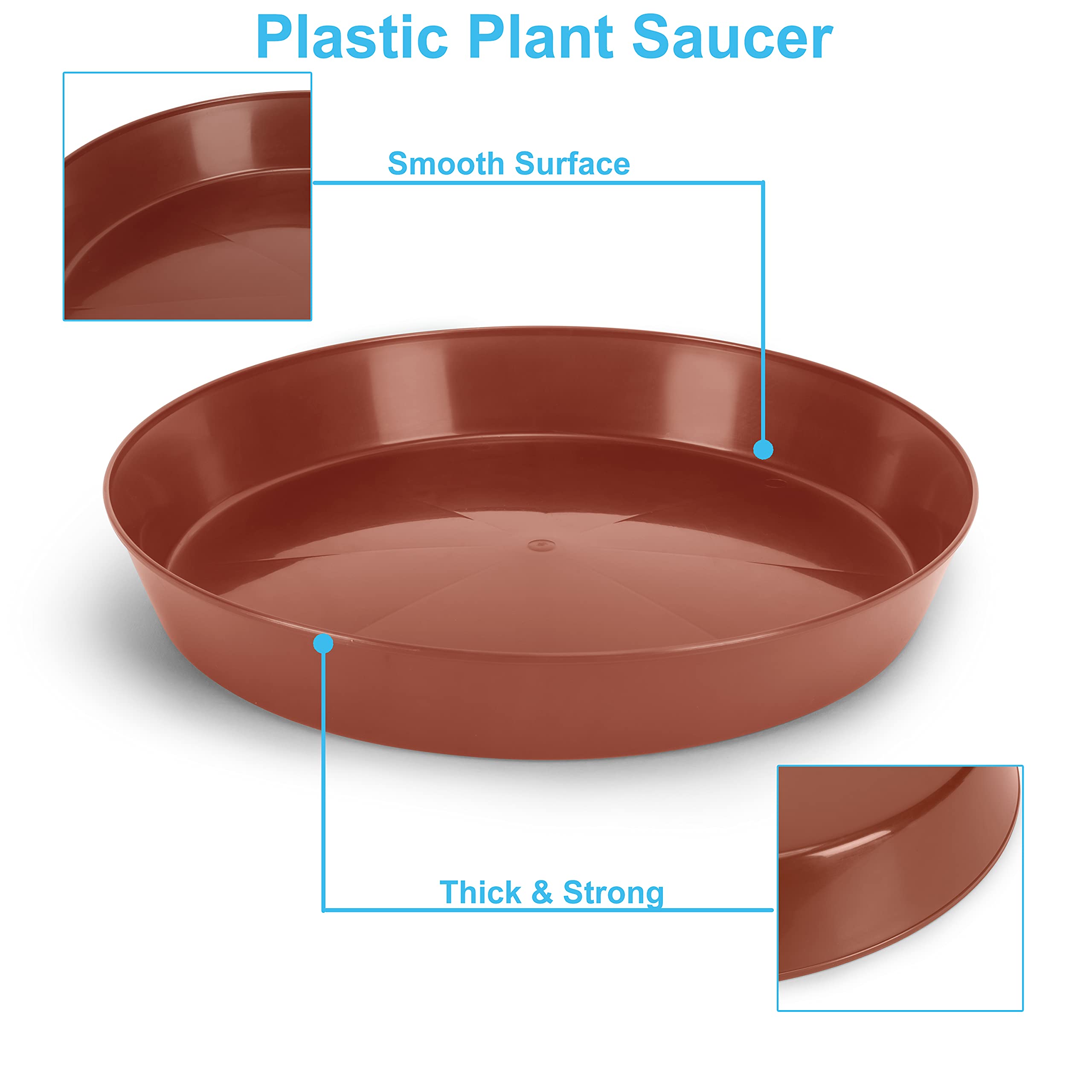 Austin Planter close-up of polypropylene texture showing durable recycled material