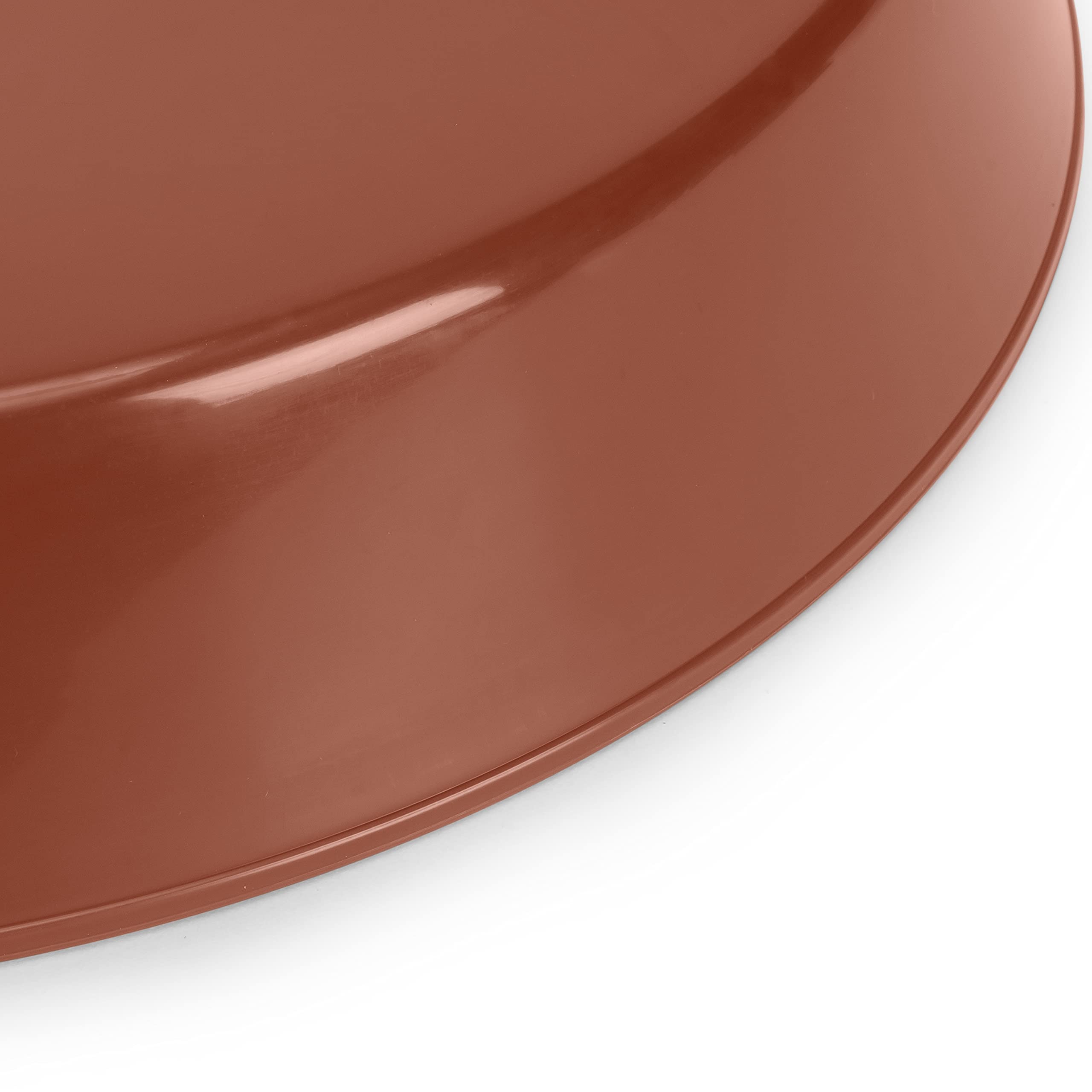Austin Planter holding large ceramic pot demonstrating secure fit