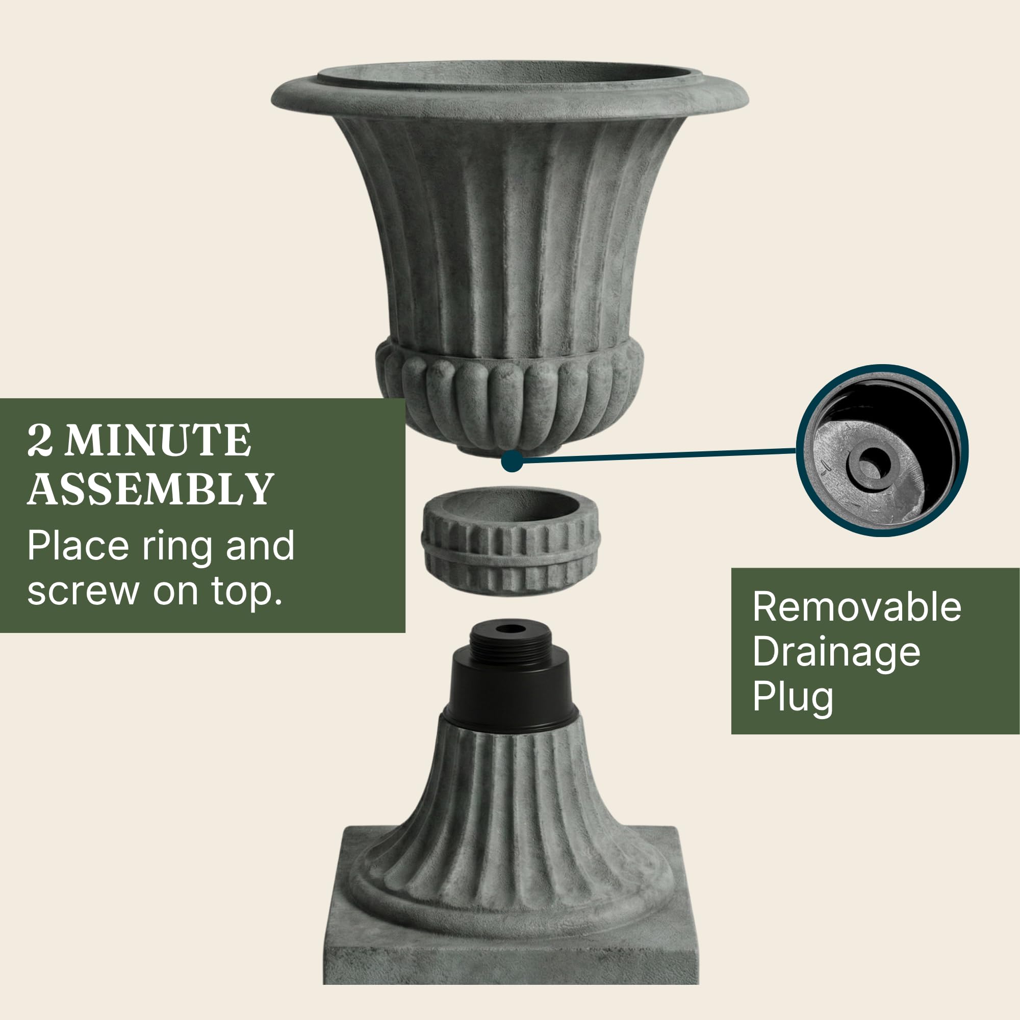 Austram assembly ready unboxed for simple tool-free setup