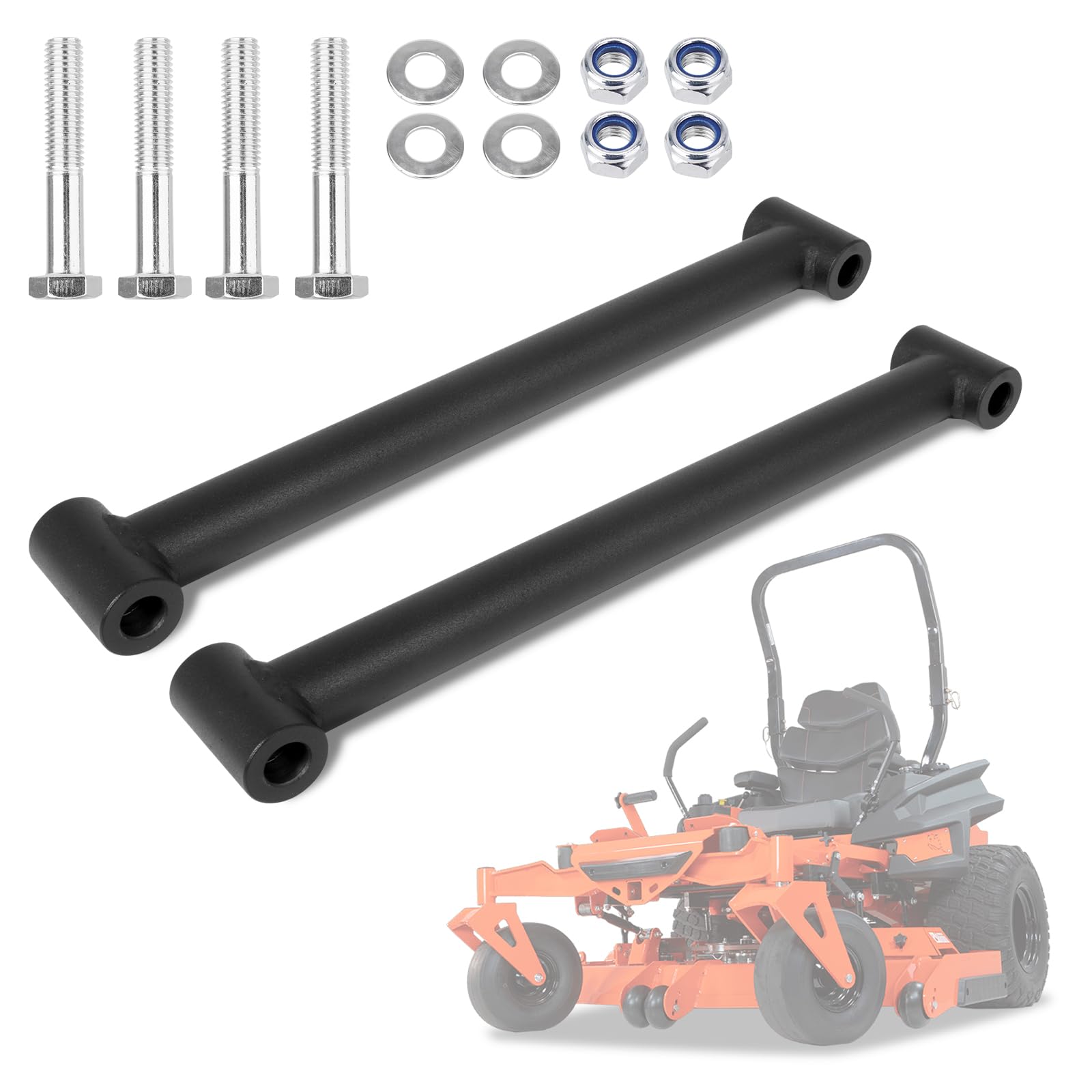 AUTOBABA front view of deck locator rod showing fit and finish benefits