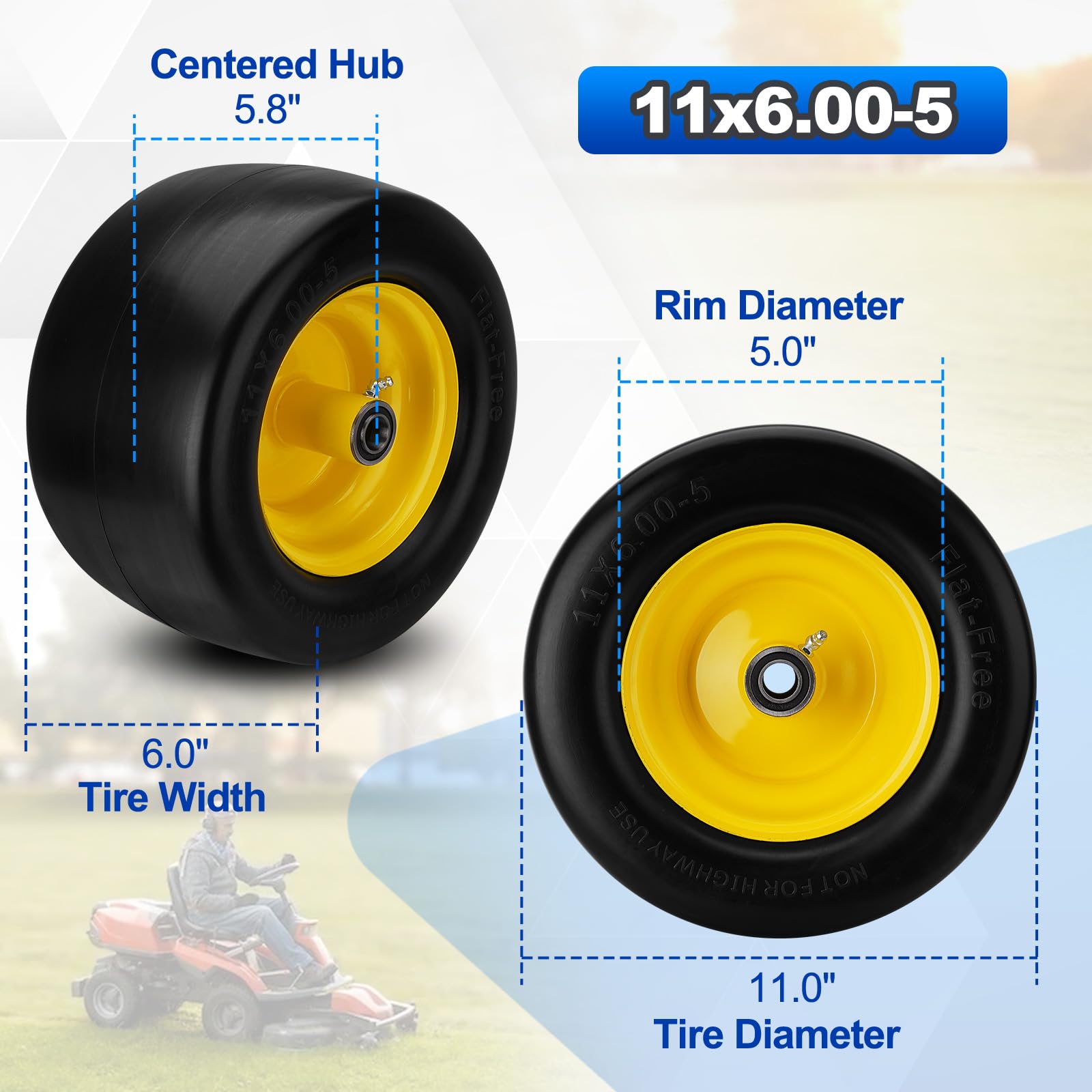 AUTOBABA installed on mower demonstrating quick replacement and uptime benefit
