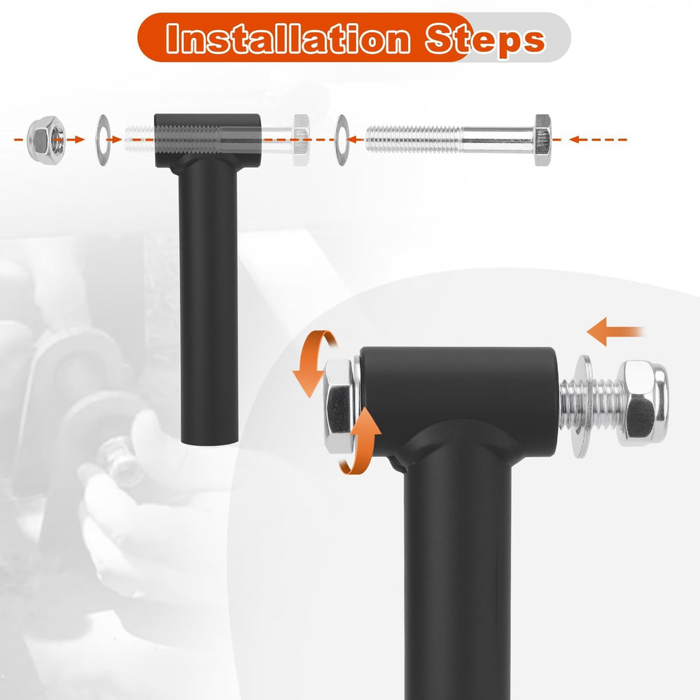 AUTOBABA packaged 2-pack with instructions for quick installation benefit