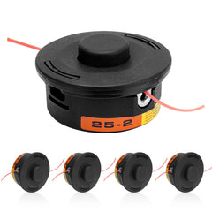 AUTOBABA front view of trimmer head showing robust construction and easy fit