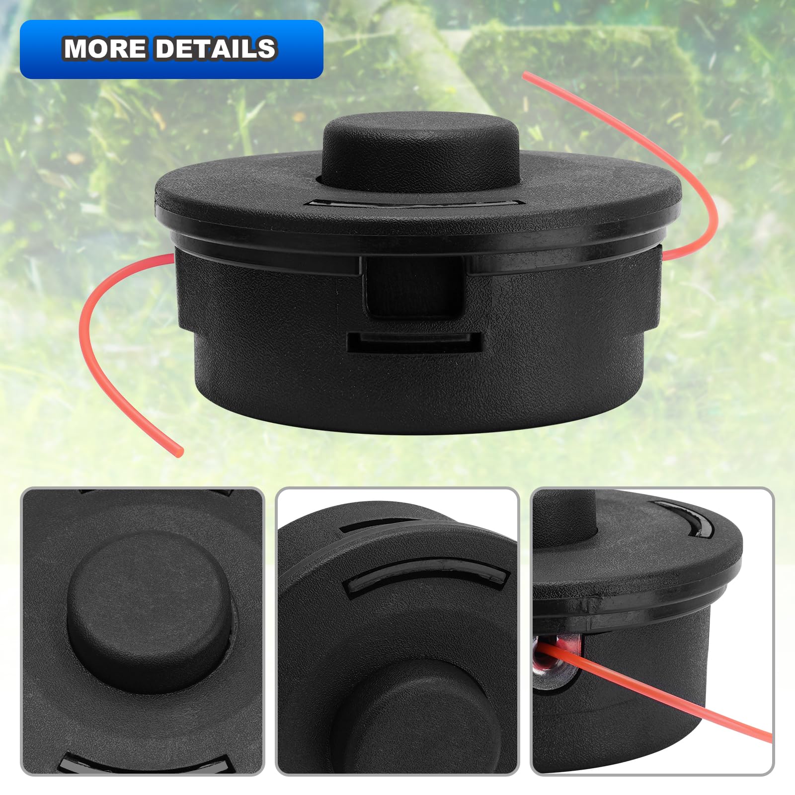AUTOBABA five-pack layout showing spare heads for reduced downtime and value