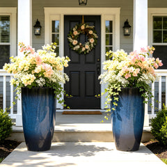 AUTODAYA front view showing cobalt gradient and elegant finish, elevates curb appeal