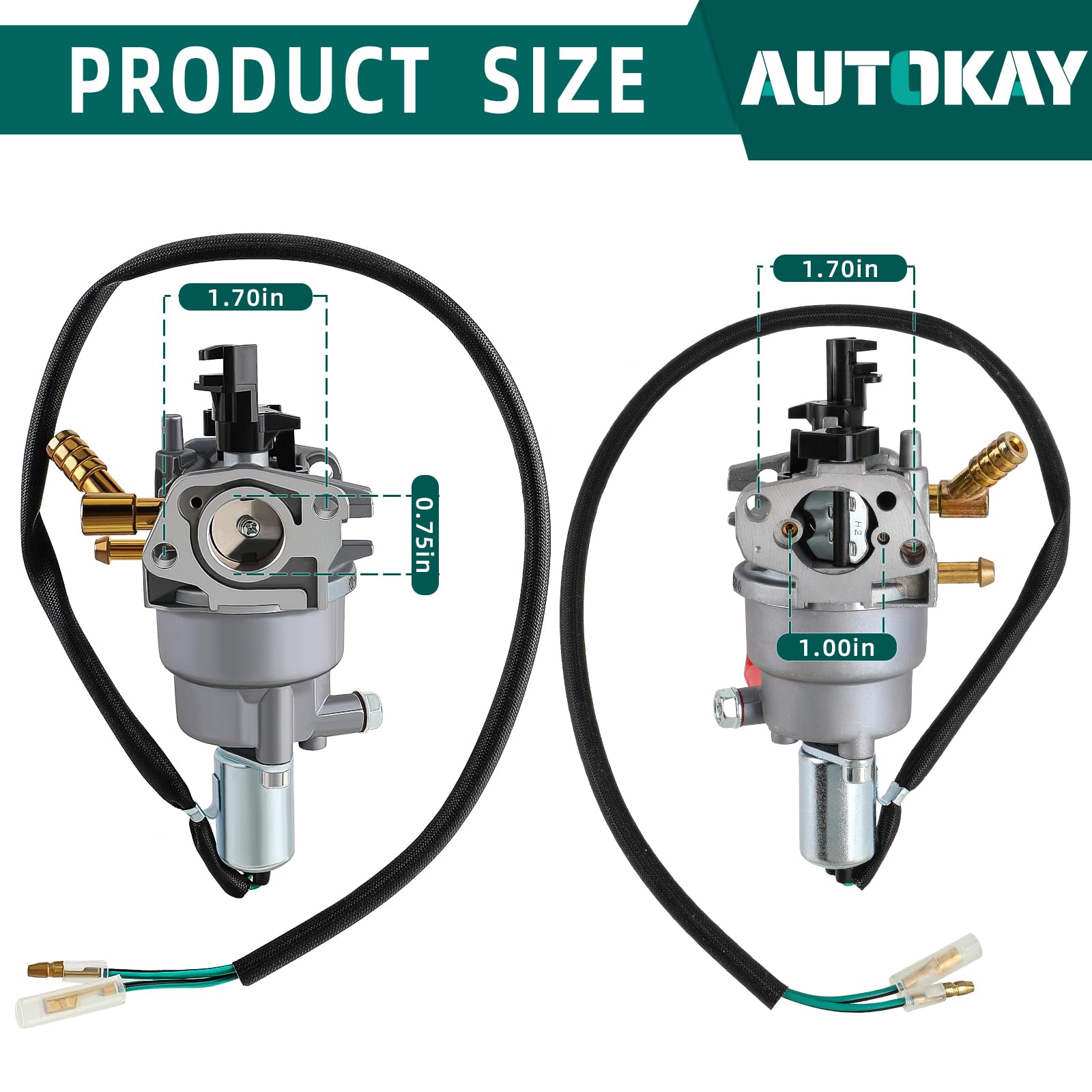 AUTOKAY air filter detail illustrating clean intake protection and longer carburetor life