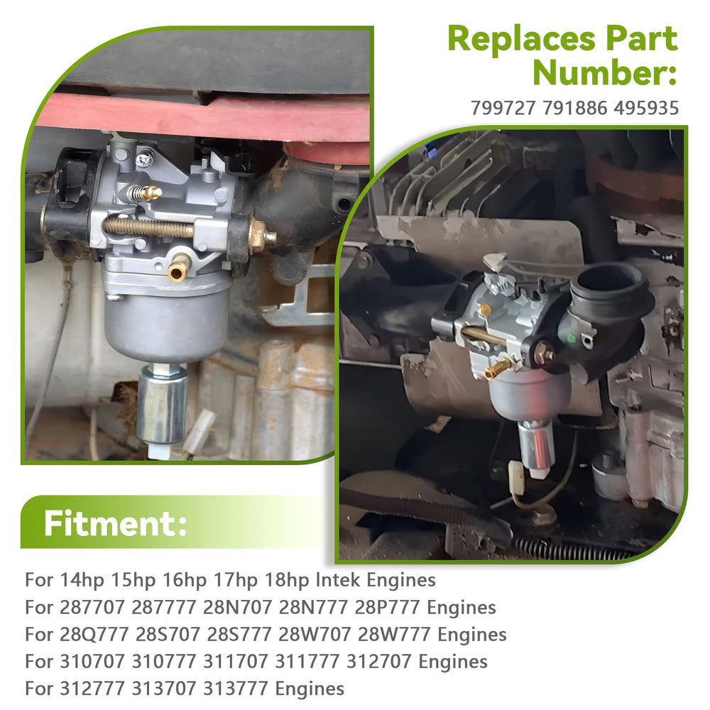 AUTOKAY carburetor installed on engine demonstrating restored fuel delivery