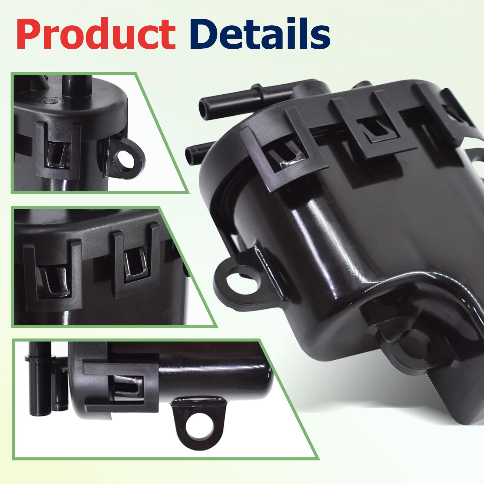 Autoparts 593890 next to ruler for size comparison and installation planning benefit