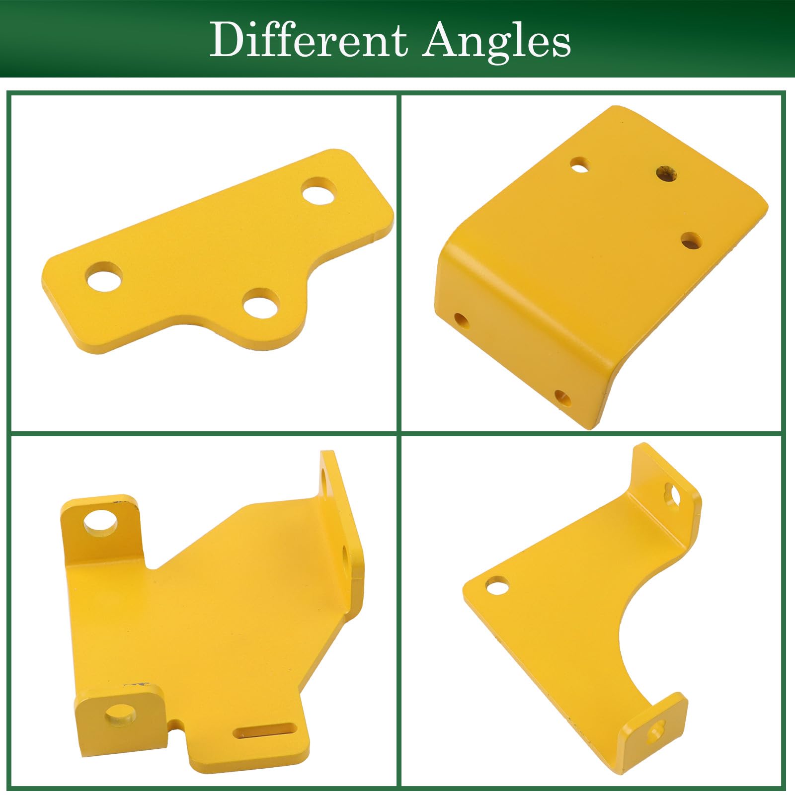 Autoparts close-up of machined bracket edges highlighting precise alignment