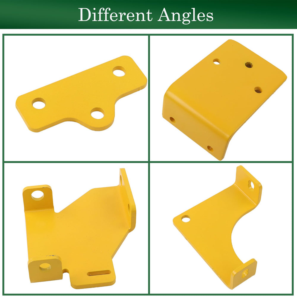 Autoparts close-up of machined bracket edges highlighting precise alignment