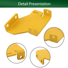 Autoparts bracket installed on transmission demonstrating direct-fit compatibility