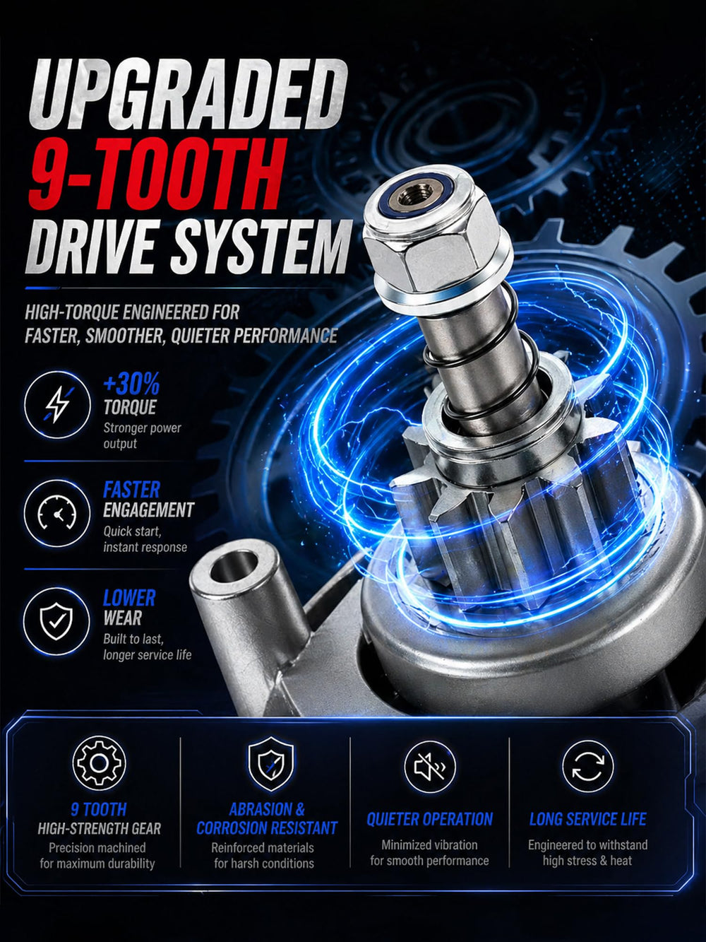 Autoverve instalado en motor Kohler demostrando compatibilidad fiable