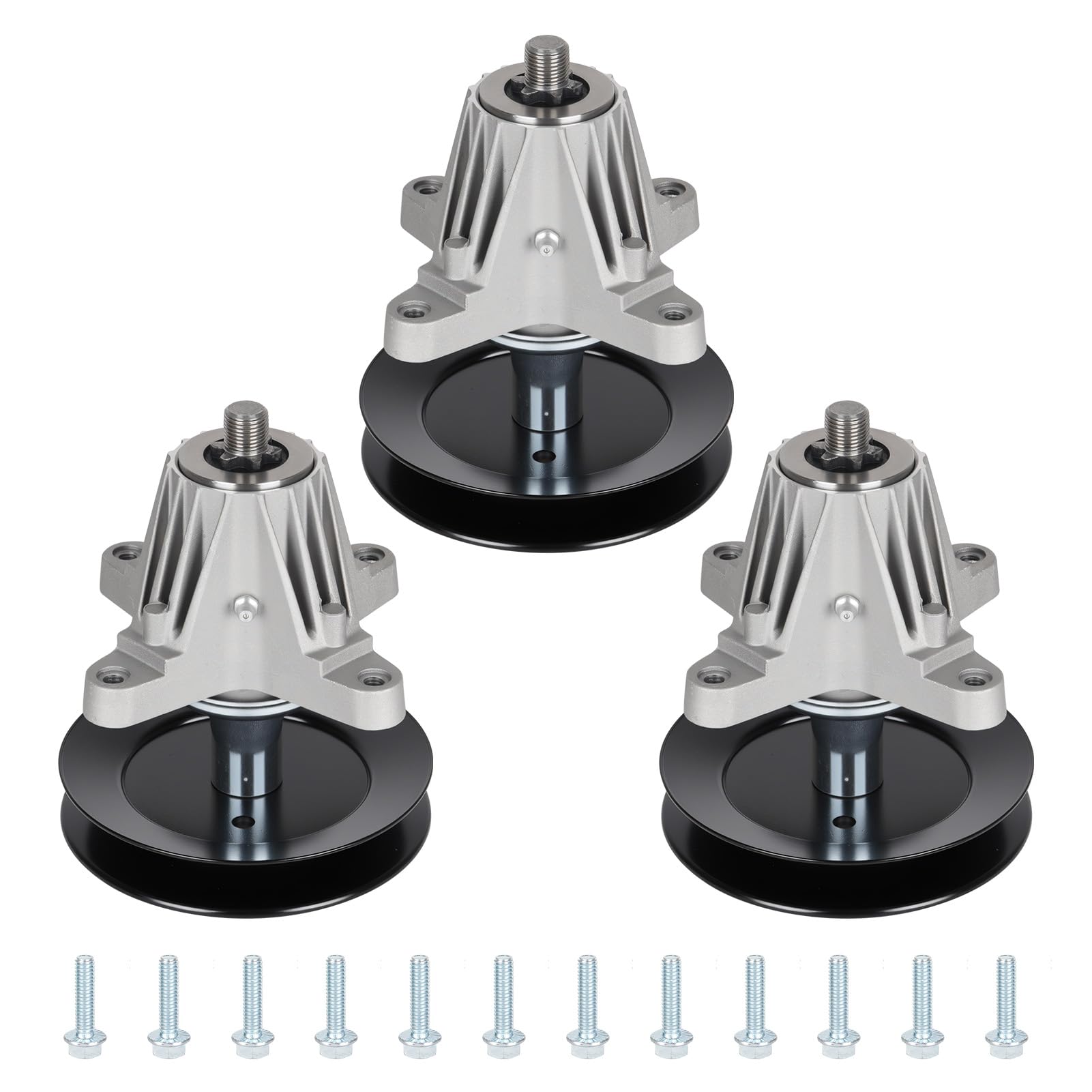 Autsurles spindle front assembly showing mounting flanges and housing, ensures correct fit