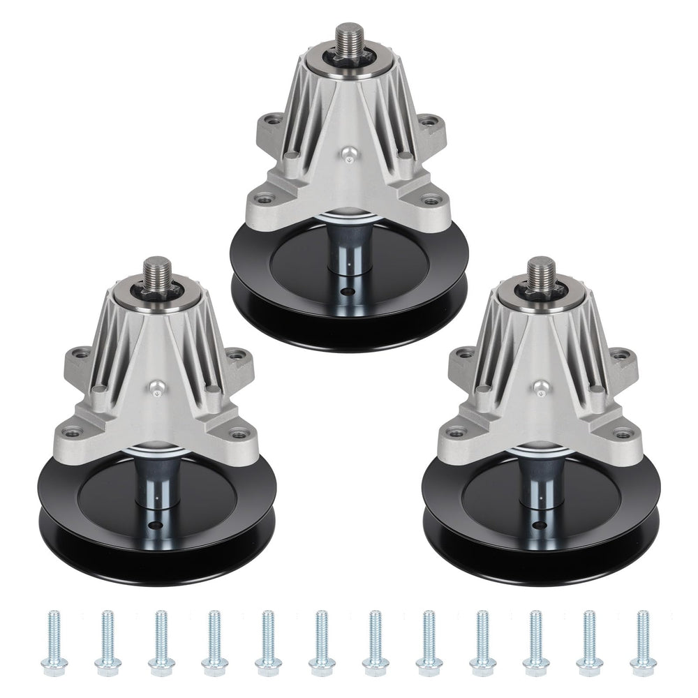 Autsurles spindle front assembly showing mounting flanges and housing, ensures correct fit