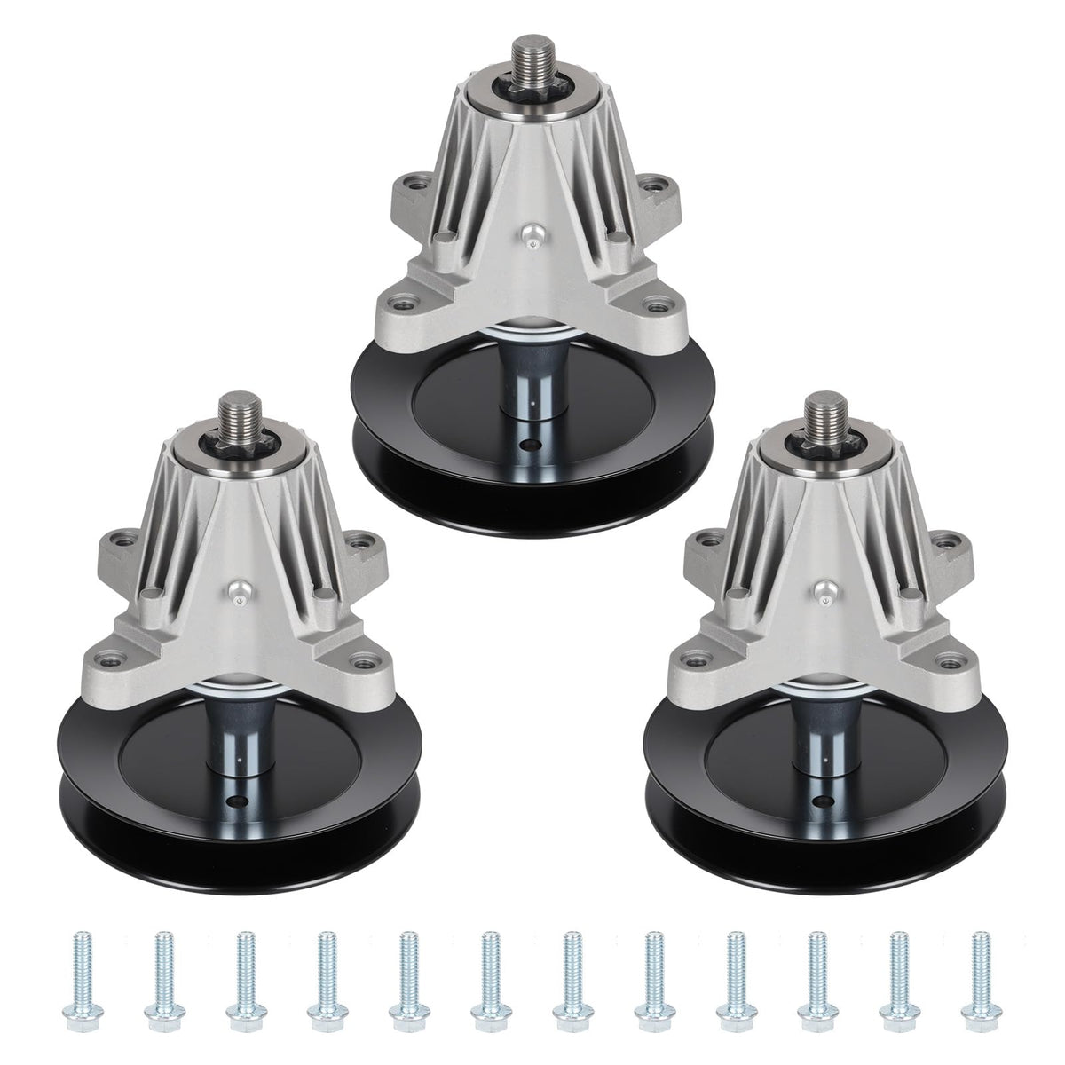 Autsurles spindle front assembly showing mounting flanges and housing, ensures correct fit