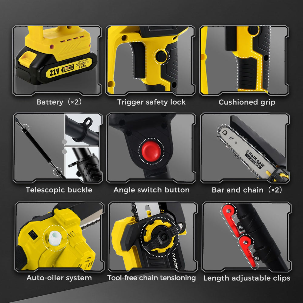 Autubin accessory and control layout, simplifying maintenance and operation