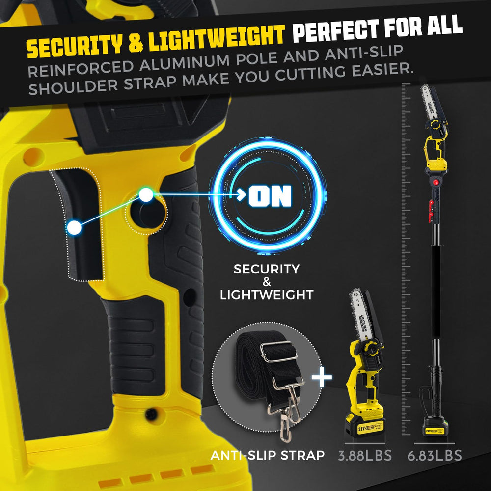 Autubin dual 4.0Ah batteries with LED display for clear runtime status