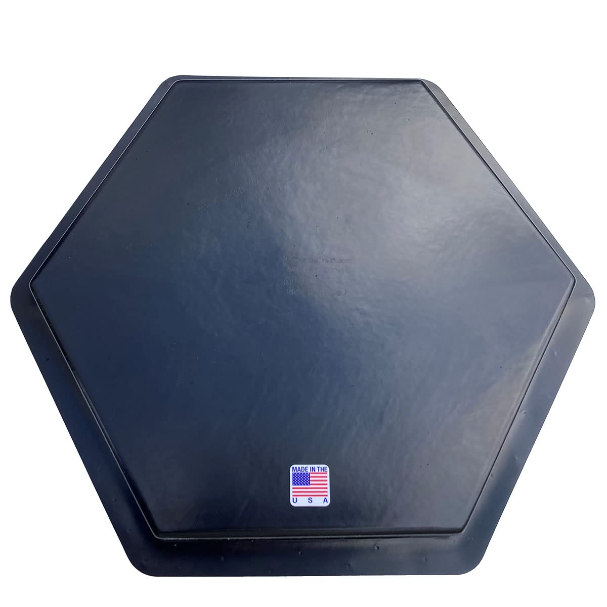 AUTUMN front view of hexagon mold showing shape and easy handling benefit