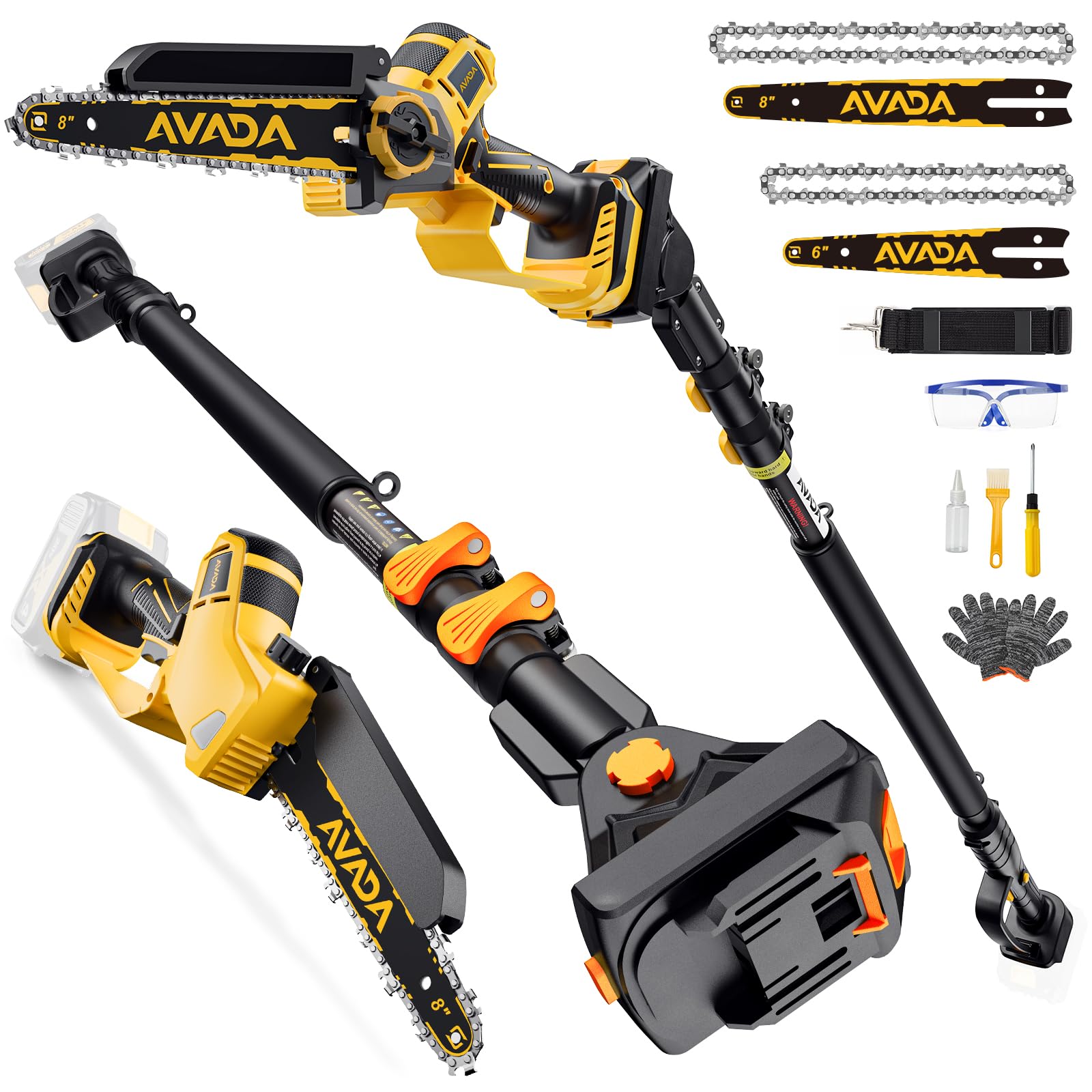 AVADA front unit with pole shows compact design and easy conversion benefit