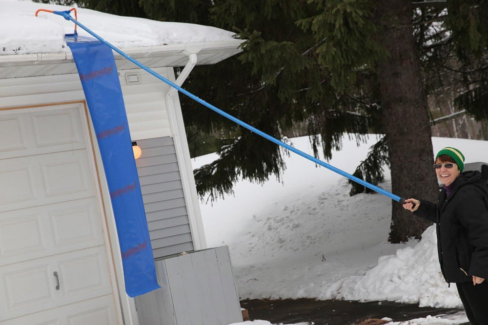 Avalanche! extension collapsed for storage demonstrating compact transport convenience