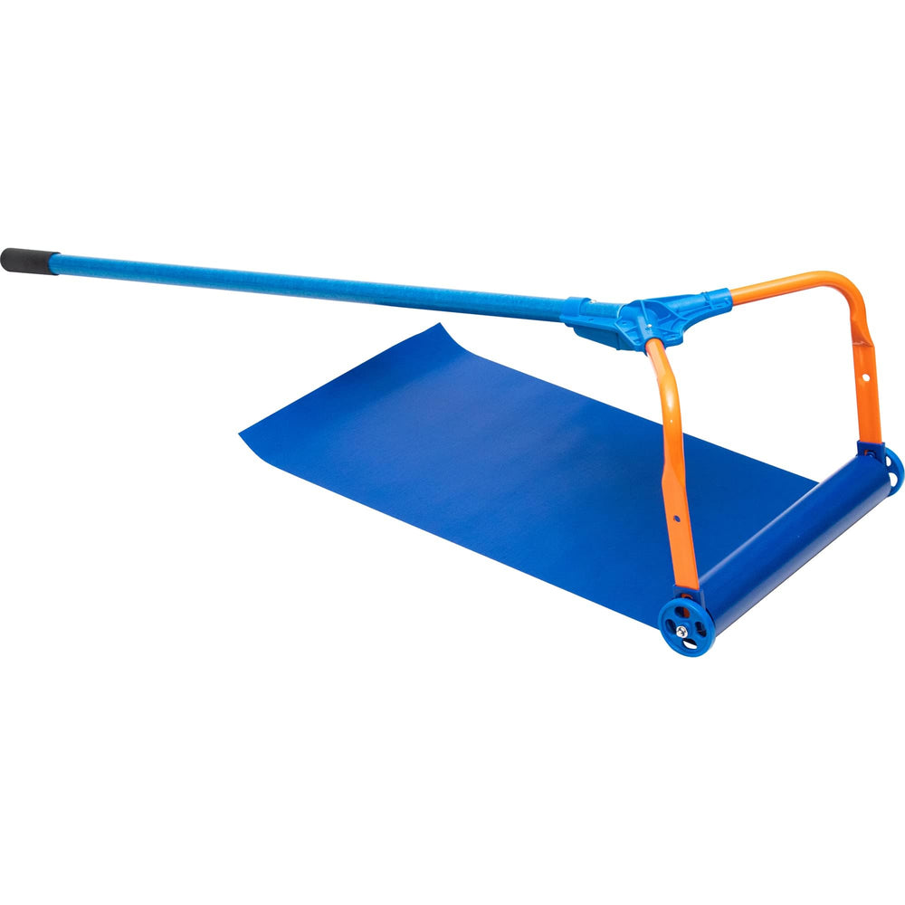 Avalanche! rake next to person showing 15.5-foot reach for scale and effective coverage