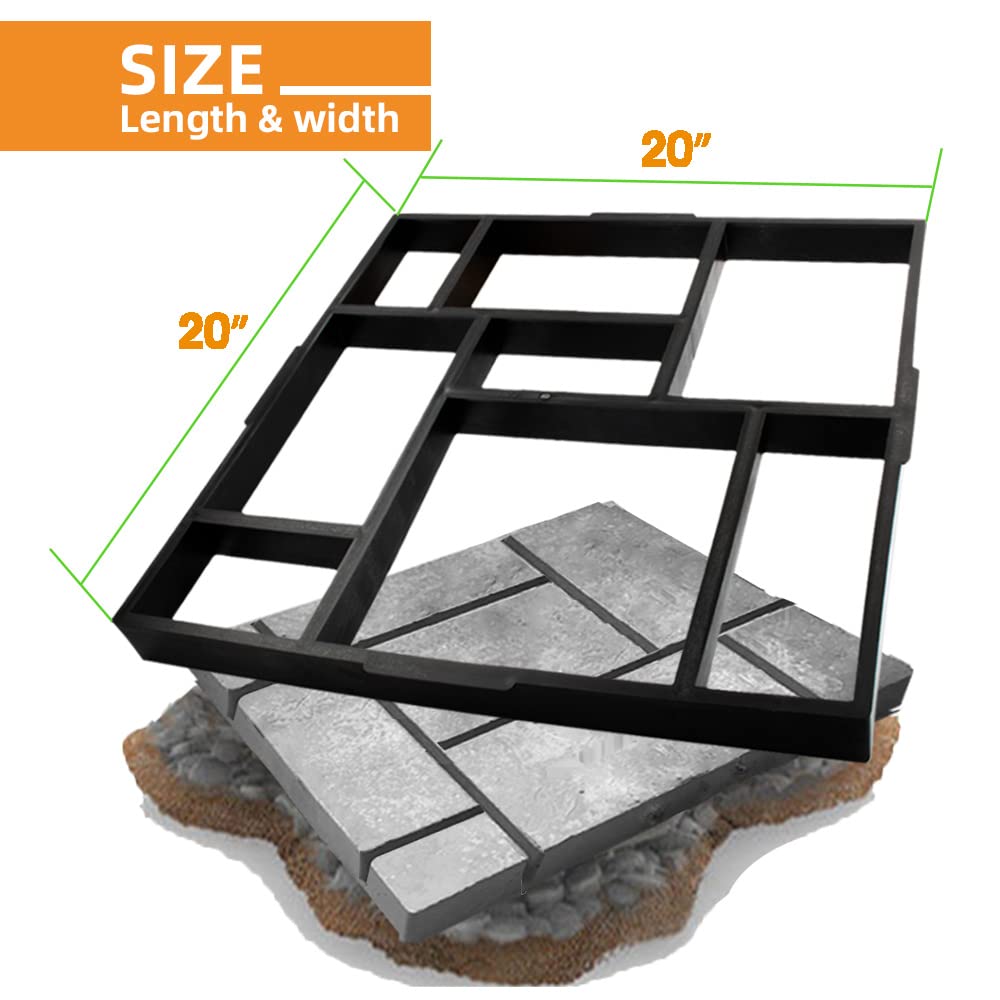 Avalution close-up grid pattern illustrating interior guides for uniform stones