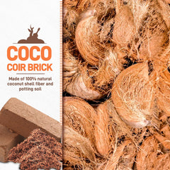 Avalution expanded coir in bowl demonstrating volume and texture
