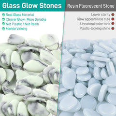 Avalution pebbles topping planter soil adding decorative glow and protection