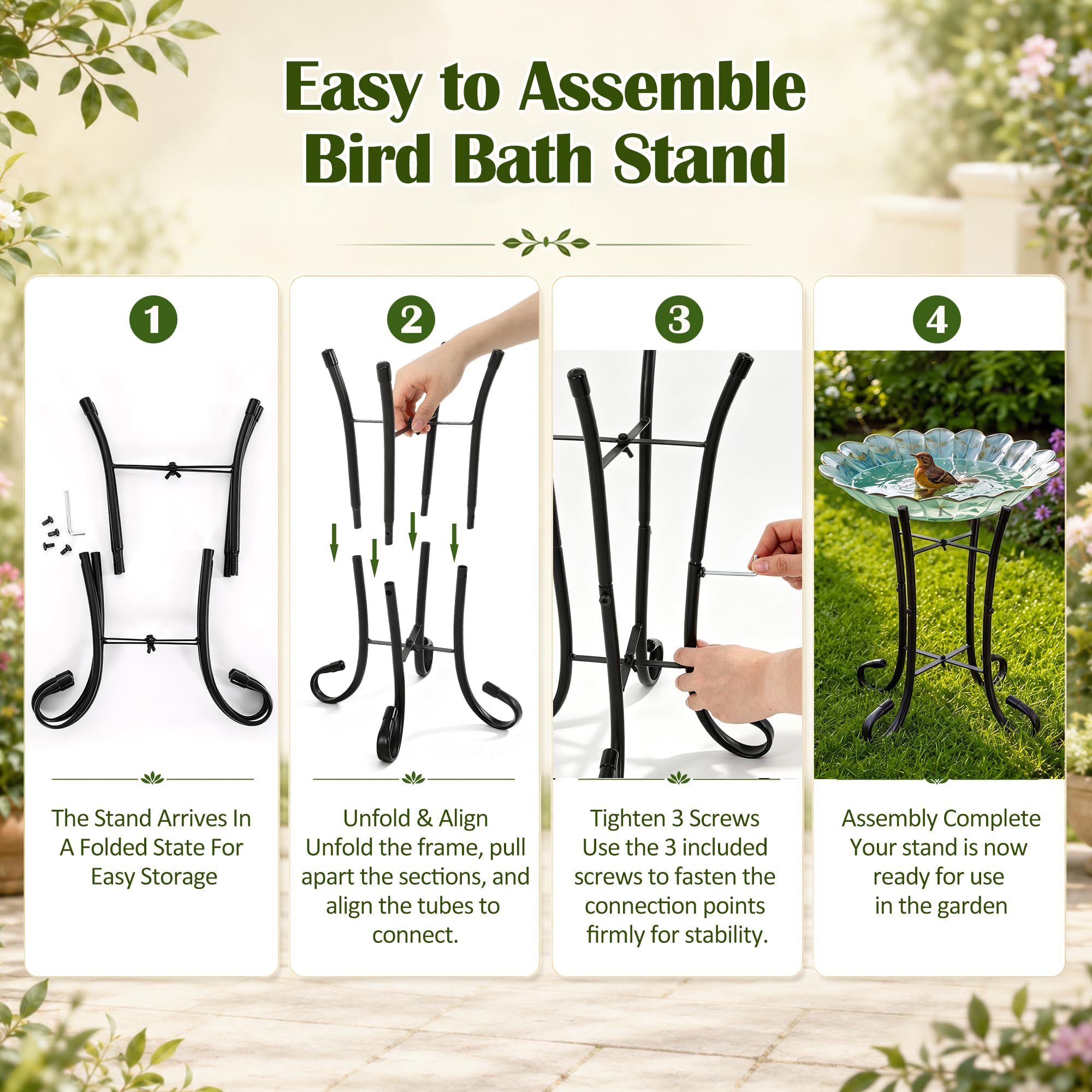 Avenuebool as plant stand setup showing versatile use and elevated display benefit