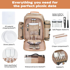 AW meal set with cutlery plates and napkins neatly arranged, ready for two