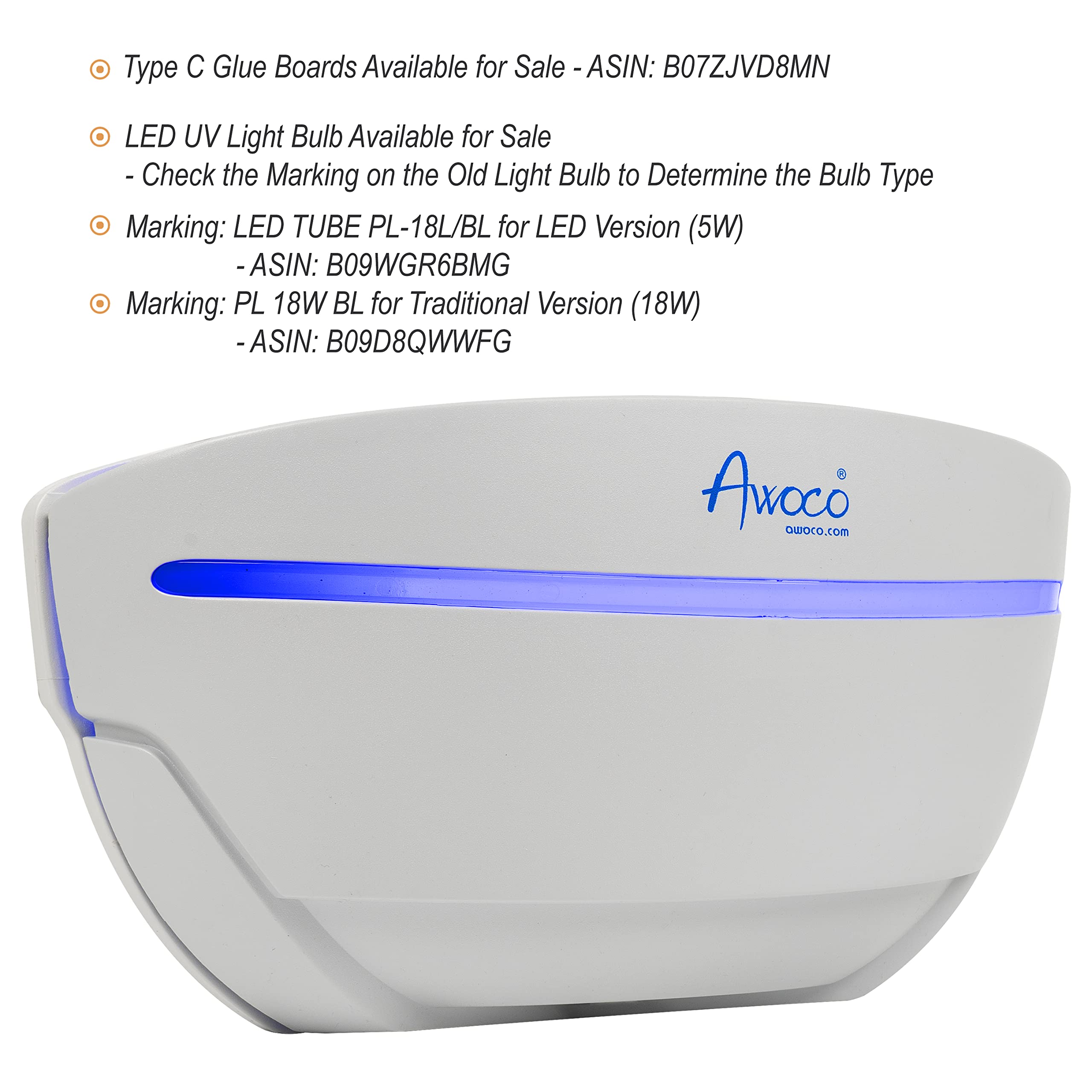 Awoco side profile with shadow showing low-profile, unobtrusive appearance