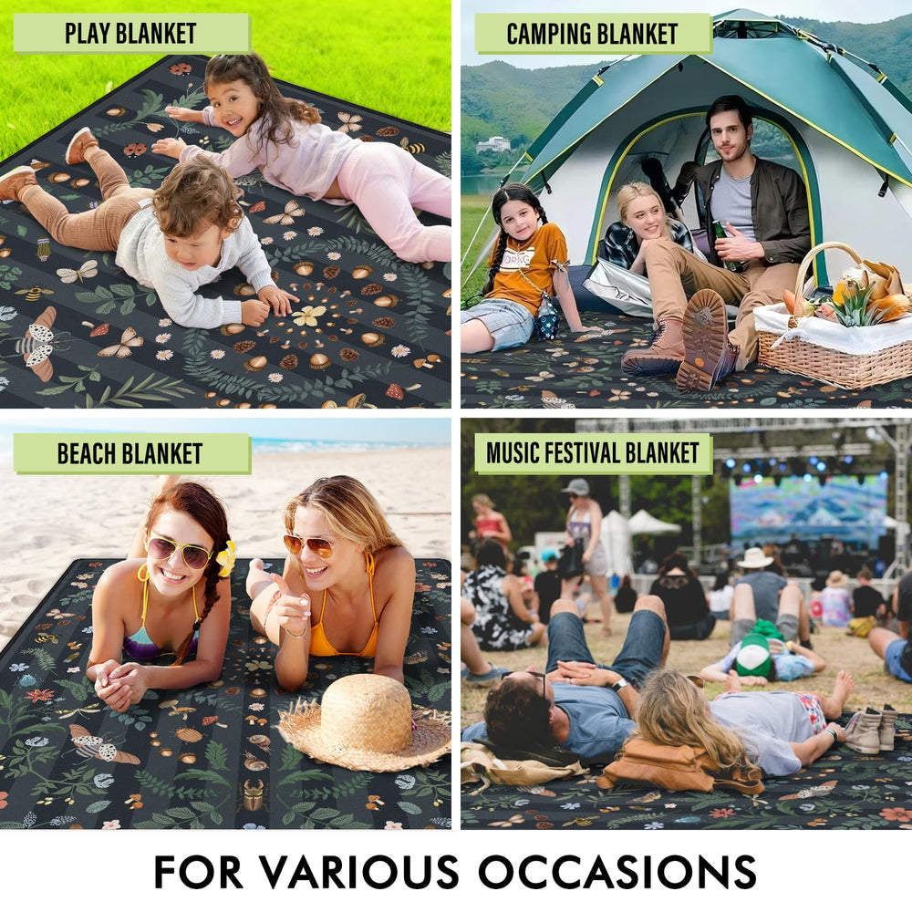 awufncksn children playing on blanket demonstrating durable, safe surface