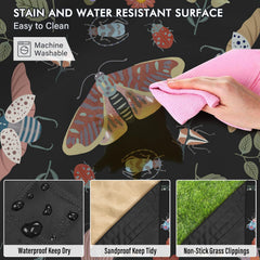 awufncksn waterproof Oxford underside blocking damp grass and moisture