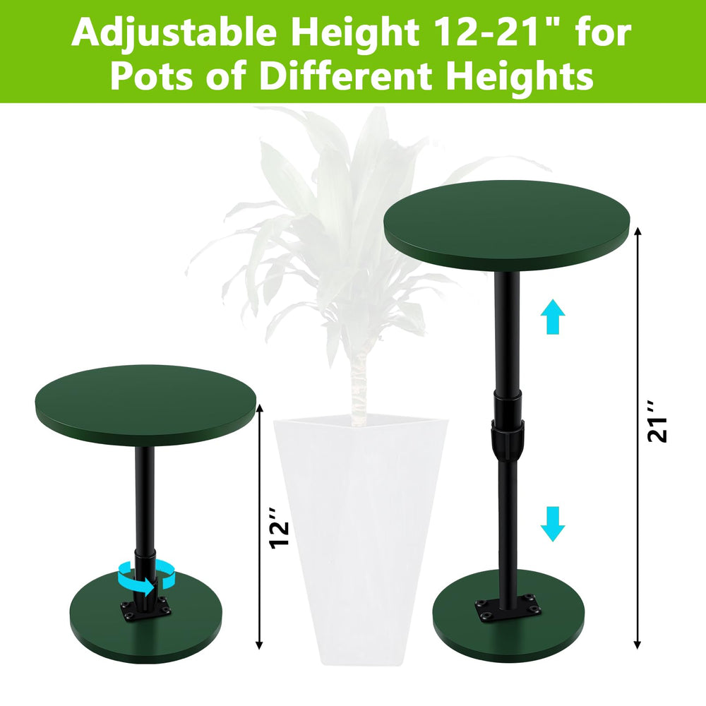 Axcoix wooden boards fitted inside tapered planter for secure support
