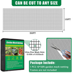 Axcoix close weave detail highlighting tight mesh that blocks pests