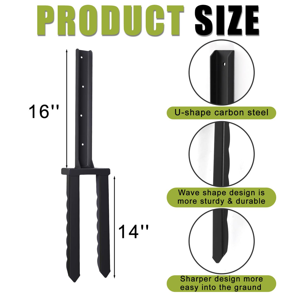 AXWHYS H-shaped steel anchor close-up illustrating strong support